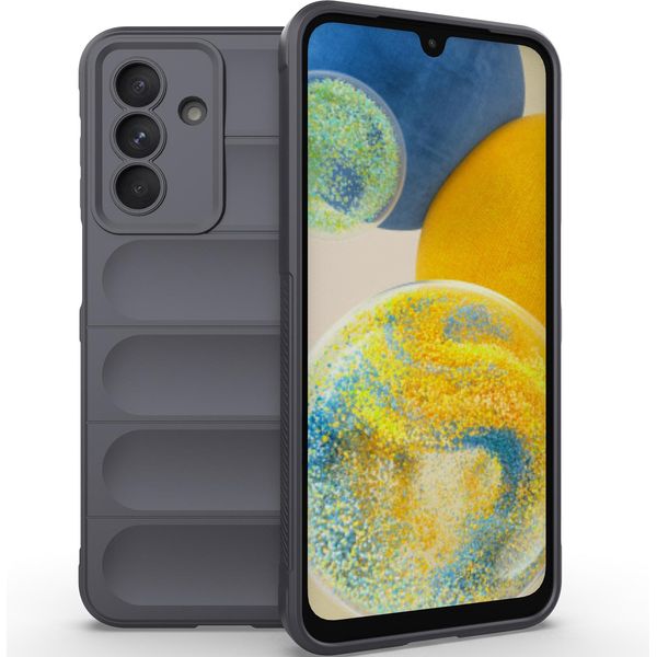 Custodia Per Samsung Galaxy A26 Custodia Protettiva In Silicone Tpu Morbido Antiurto Grigio Scuro-image