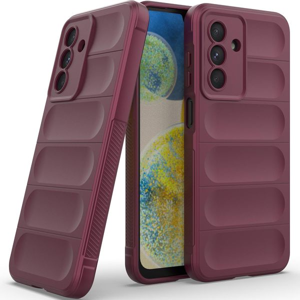 Custodia Per Samsung Galaxy A26 Morbido Tpu Silicone Antiurto Custodia Protettiva Plum-image