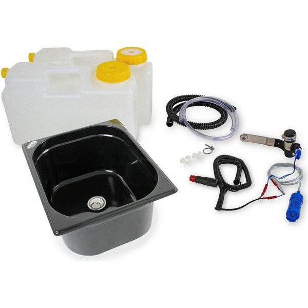 12V Campeggio Mini Cucina Vendita Kit Stand Lavello Adria Knaus Camper Camper Van-image
