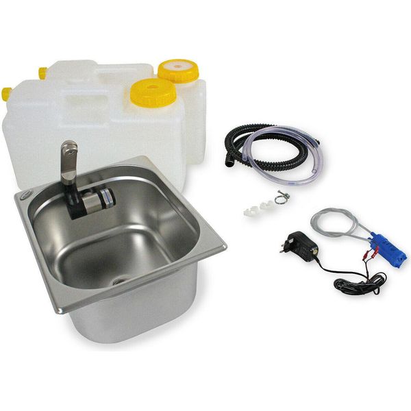 230V Mini Cucina Food Truck Kit Lavello 325X265X150Mm Barwig Markt Camper-image