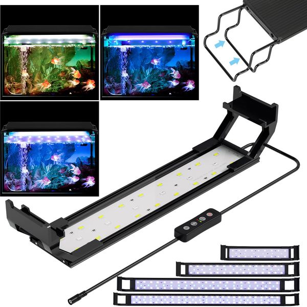 Bettizia 35-50Cm Led Acquario Luce Lampada Pesci D'acqua Dolce Spettro Completo-image
