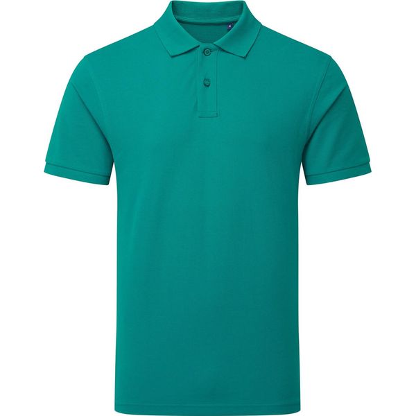 Polo Asquith & Fox Da Uomo, Manica Corta RW3471 (3XL) (Verde Giada)-image