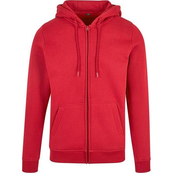 Build Your Brand Giacca Pesante Con Cappuccio Da Uomo RW5680 (Xxl) (City Red)-image