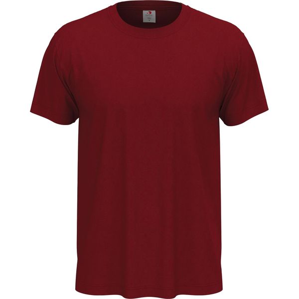Maglietta Classica Stedman Da Uomo AB269 (S) (Bordeaux)-image