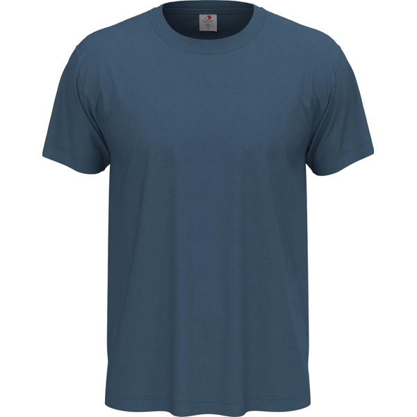 Maglietta Classica Stedman Da Uomo AB269 (M) (Blu Denim)-image