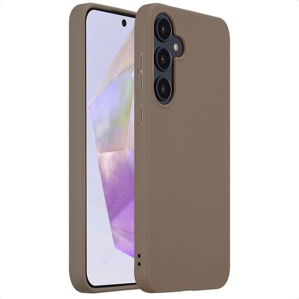 Imoshion Custodia Protettiva Samsung Galaxy A35 Back Cover Custodia Del Telefono Cellulare Per Samsung Galaxy A35 - Brown-image