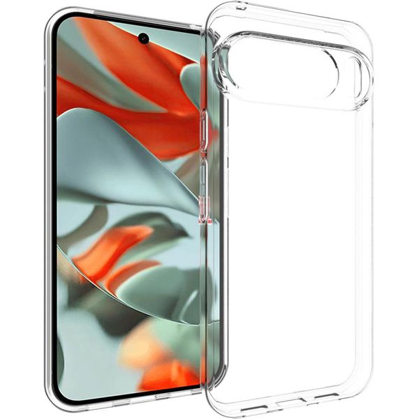 Custodia Google Pixel 10 Pro Xl - Silicone - Custodia Morbida Accezz/Copertura Posteriore - Trasparente-image
