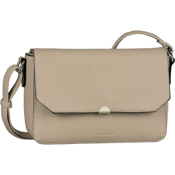 Tom Tailor Clutches Nance, Borsa Con Patta S Senza Zip, Taupe, Beige-image