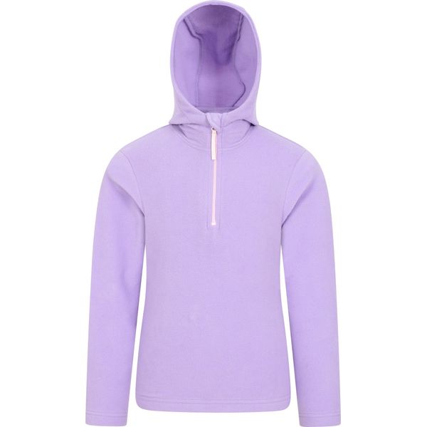 Mountain Warehouse - Maglia Con Cappuccio "Camber Ii"" Per Bambini MW2090 (158) (Lilla)"-image