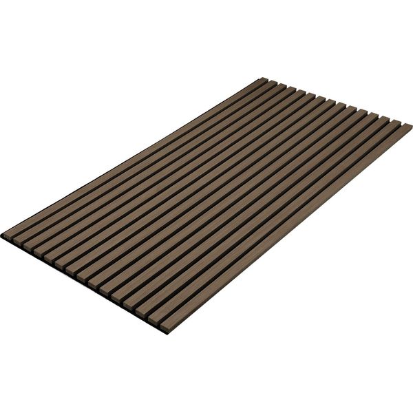 Tolletour Pannello Acustico Pannello A Muro Moderno Pannelli A Muro Acustici Pannelli A Muro In Legnolegno 1 Pannelli Pannelli A Muro Mdf 120X60X2,1Cm Noce-image