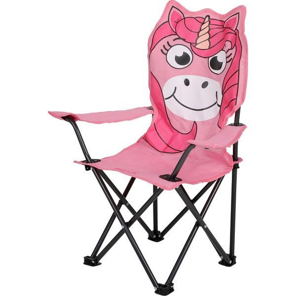 Regatta - Sedia Pieghevole "Luna The Unicorn"" RG11811 (Taglia Unica) (Rosa)"-image