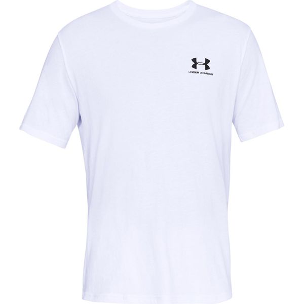 Under Armour - Maglietta "Sportstyle"" Da Uomo A Maniche Corte RW10670 (M) (Bianco/Nero)"-image