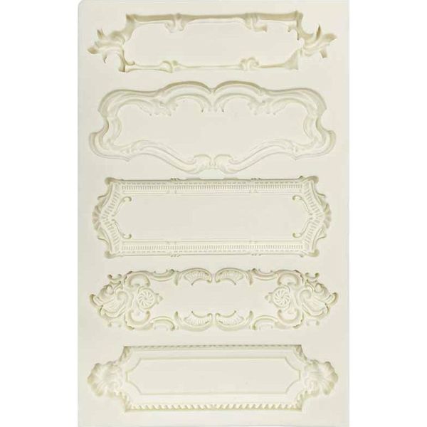 Pentart Silicone Forma Stampo Per Colata, Etichette-image