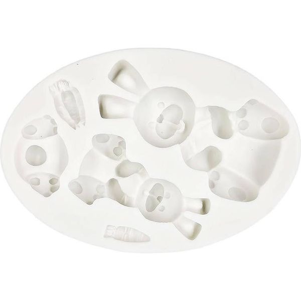 Pentart Silicone Forma Stampo Di Colata, Coniglio-image