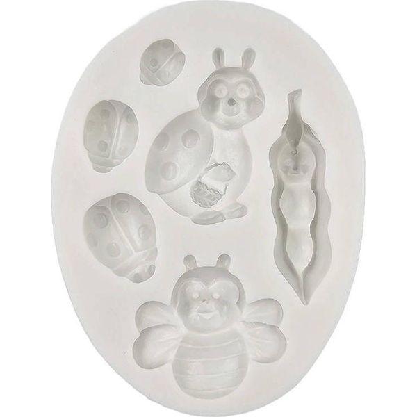 Pentart Silicone Forma Stampo Per Colata, Coccinella-image