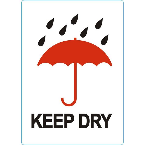Rillprint 76960 Rillprint Etichette Informative "Keep Dry"""-image