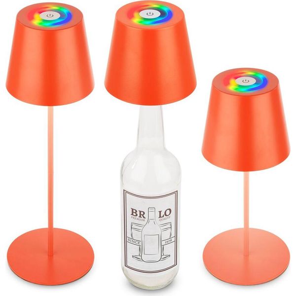 Lampada Da Tavolo Led Lampada Da Tavolo A Batteria Dimmerabile Senza Fili Per Terrazza Rgb Touch-image