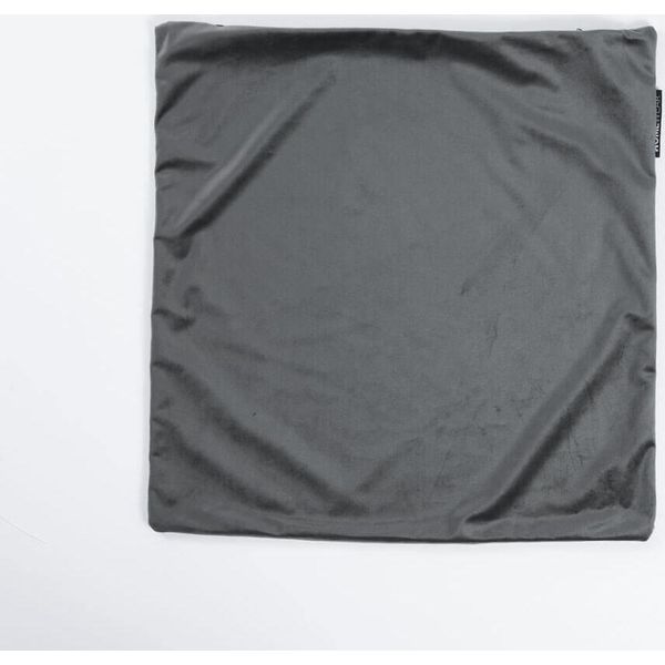 Home Deluxe Fodera Per Cuscino In Velluto Coushy Con Imbottitura Per Cuscino - Antracite I Fodera Per Cuscino Fodera Per Cuscino-image