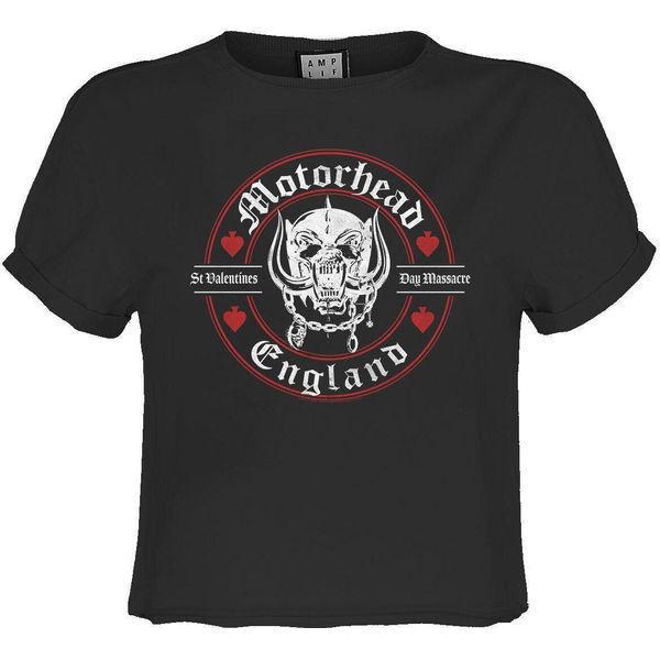 Amplified - Maglietta Corta "St Valentines Day Massacre"" Da Donna GD2190 (Xxl) (Charcoal)"-image