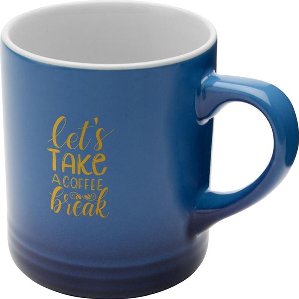 Tazza Da Caffè "Laguna"", 330Ml PF4614 (Taglia Unica) (Blu Reale)"-image