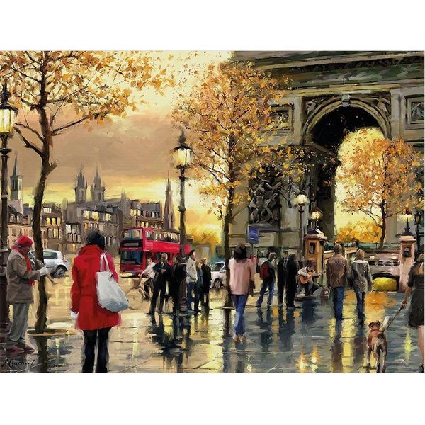 Richard Macneil - Quadro Di Riferimento "Arco Di Trionfo"" PM11811 (50 Cm X 40 Cm) (Bunt)"-image