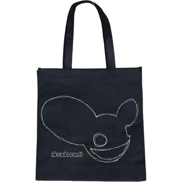 Deadmau5 - Borsa Da Trasporto "Mau5 Trend Version"", Senza Mani, Ecologica RO13133 (Taglia Unica) (Nero)"-image
