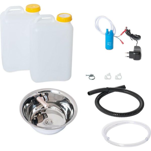 230V Mini Cucina Kit Di Vendita Lavello 32Cm Integrato Barwig Cromo 19 Litri-image