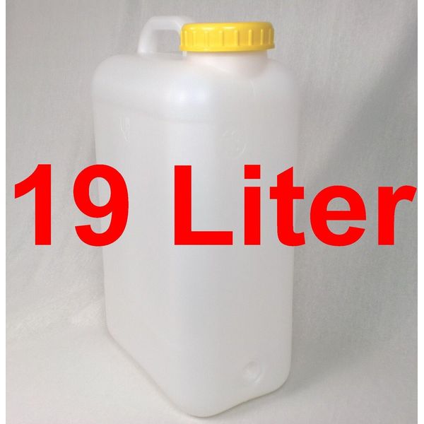 Tanica A Collo Largo 19 Litri Din 96 Acqua Camper Campeggio Bancarella Nuovo-image
