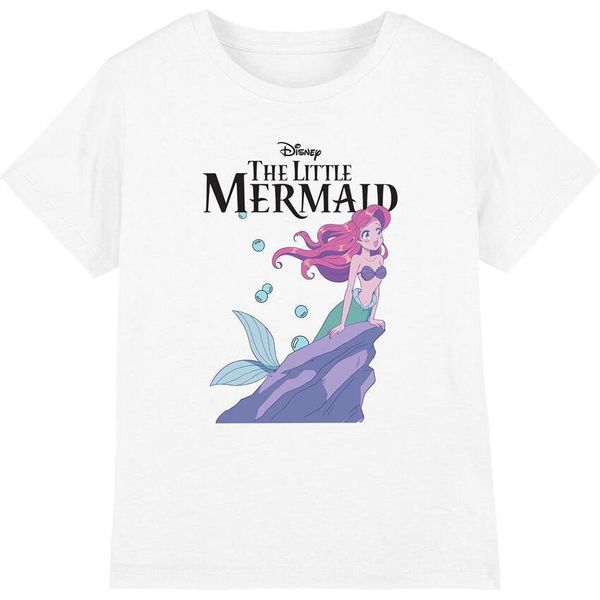 Principessa Disney - Maglietta Per Bambini TV15086 (128) (Bianco)-image