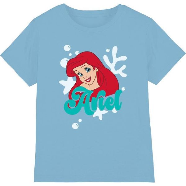 Principessa Disney - Maglietta Per Bambini TV15097 (128) (Azzurro)-image