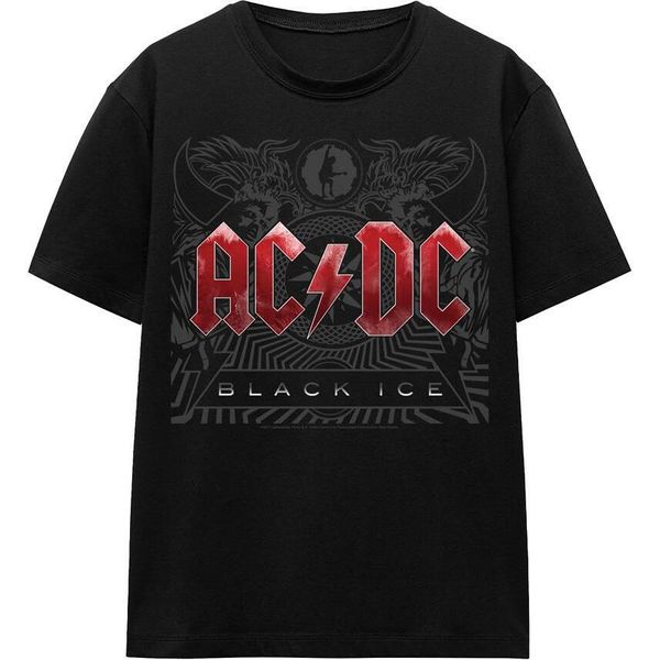 Ac/Dc - Maglietta "Black Ice"" Per Uomo/Donna Unisex TV15410 (Xl) (Nero)"-image