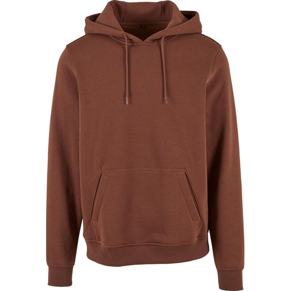 Felpa Con Cappuccio Pesante Da Uomo Build Your Brand RW5681 (5XL) (Marrone Cioccolato)-image