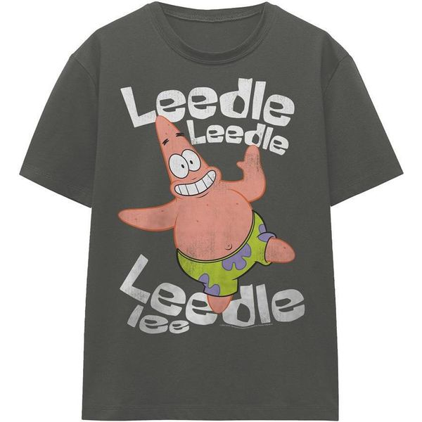 Spongebob Squarepants - Maglietta "Singing"" Per Uomo/Donna Unisex TV16003 (L) (Carbone)"-image