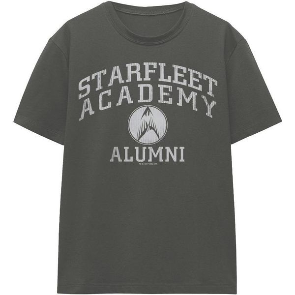 Star Trek - Maglietta "Alumni"" Per Uomo/Donna Unisex TV16044 (M) (Charcoal)"-image
