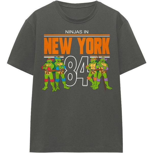 Teenage Mutant Ninja Turtles - Maglietta "Tmnt Nyc"" Per Uomo/Donna Unisex TV16881 (M) (Charcoal)"-image