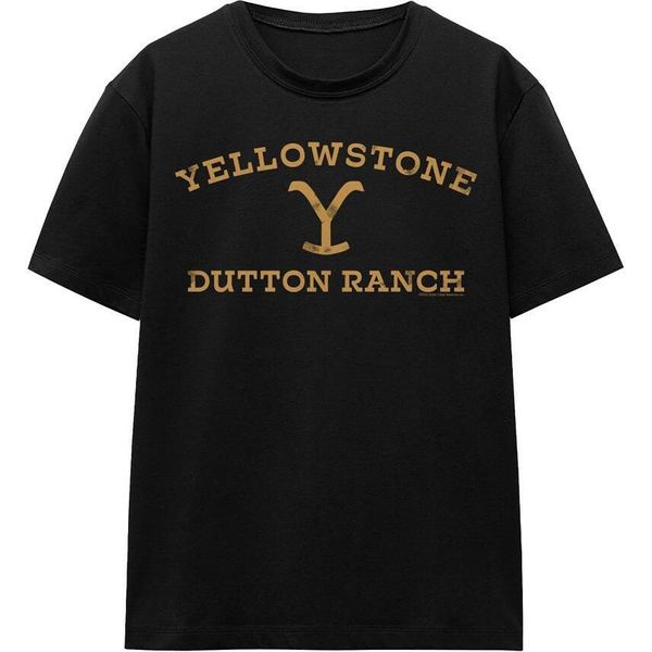 Yellowstone - Maglietta Da Uomo/Donna Unisex TV16968 (M) (Nero)-image