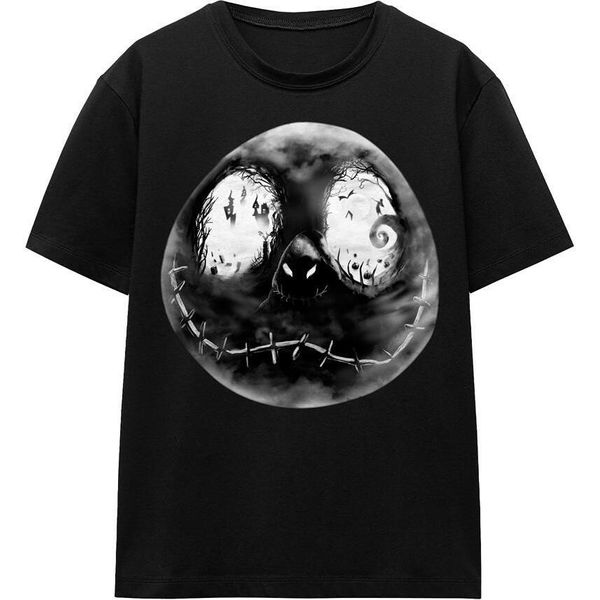 The Nightmare Before Christmas - Maglietta Da Uomo/Donna Unisex TV17049 (S) (Nero)-image
