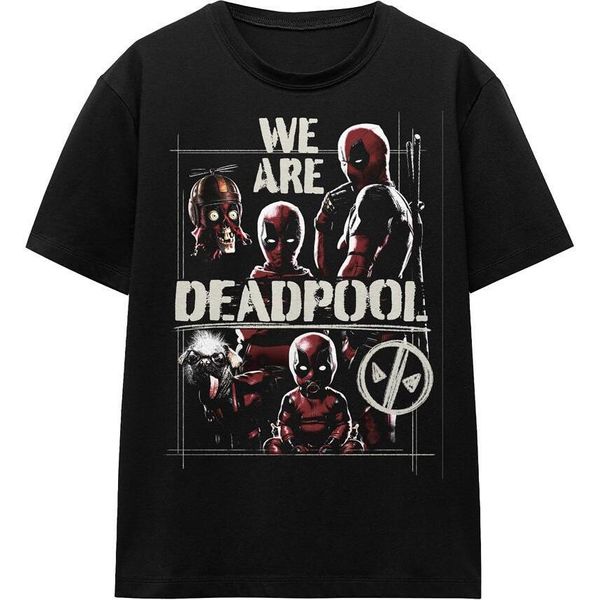 Deadpool & Wolverine - Maglietta "We Are Deadpool"" Per Uomo/Donna Unisex TV17000 (Xxl) (Nero)"-image