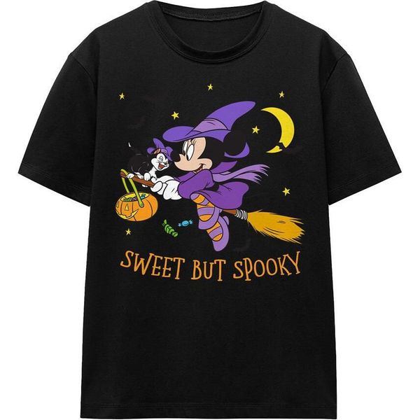 Disney - Maglietta "Strega Spettrale"" Per Uomo/Donna Unisex TV17058 (Xxl) (Nero)"-image