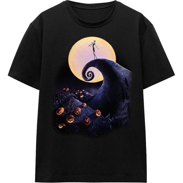 The Nightmare Before Christmas - Maglietta Da Uomo/Donna Unisex TV17001 (Xxl) (Nero)-image