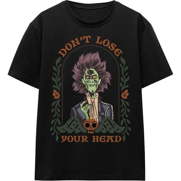 Hocus Pocus 2 - Maglietta "Non Perdere La Testa"" Per Uomo/Donna Unisex TV17098 (Xxl) (Nero)"-image