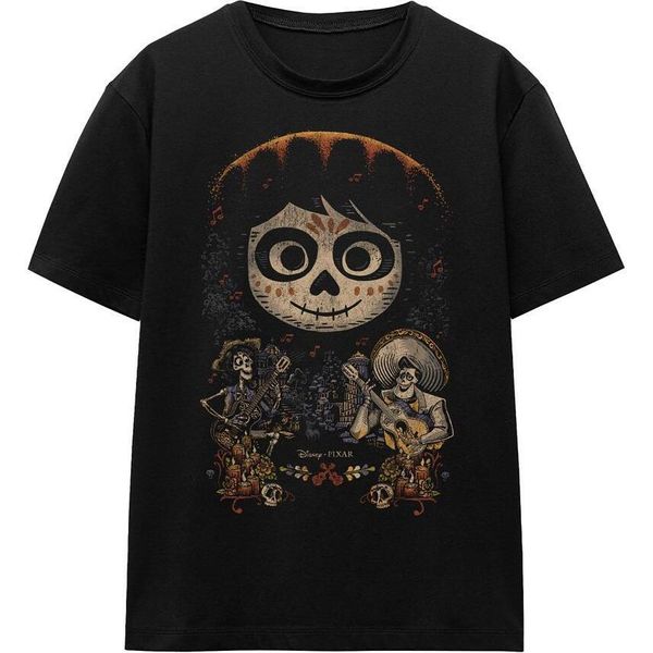 Coco - T-Shirt Per Uomo/Donna Unisex TV17027 (M) (Nero)-image