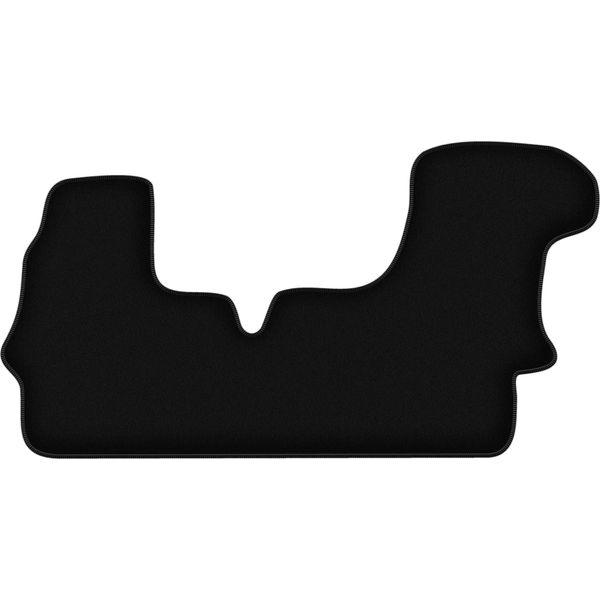 Wielganizator Tappetini Anteriori In Velluto Per Mercedes Sprinter I (1995-2006, Furgone) Neri, Set 2 Pz, Con Fissaggi-image