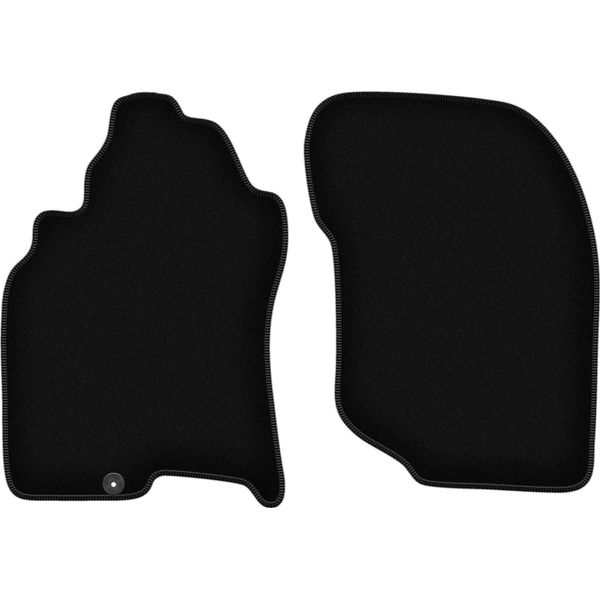 Wielganizator Tappetini Anteriori In Velluto Per Nissan X-Trail I T30 (2001-2007, Suv) Neri, Set 2 Pz, Con Fissaggi-image