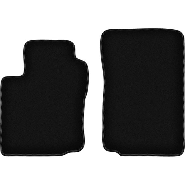 Wielganizator Tappetini Anteriori In Velluto Per Suzuki Grand Vitara I (1998-2005, Suv) Neri, Set 2 Pz, Con Fissaggi-image