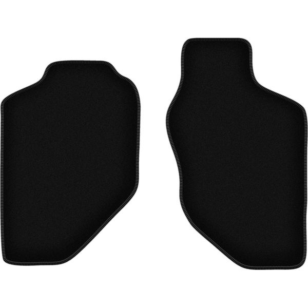 Wielganizator Tappetini Anteriori In Velluto Per Opel Frontera B (1998-2006, 5 Porte) Neri, Set 2 Pz, Con Fissaggi-image