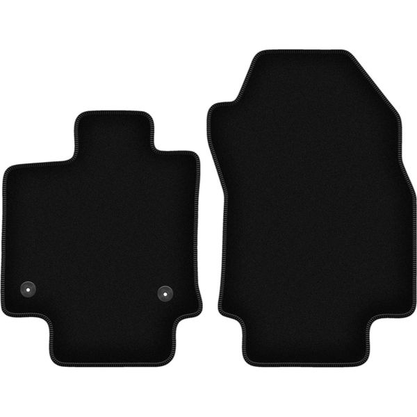 Wielganizator Tappetini Anteriori In Velluto Per Toyota RAV4 V Hybrid (2019-, Suv) Neri, Set 2 Pz, Con Fissaggi-image