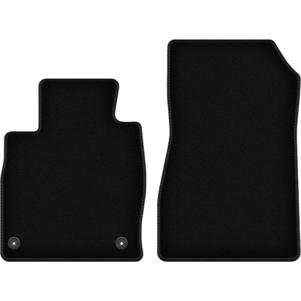 Wielganizator Tappetini Anteriori In Velluto Per Nissan Juke Ii F16 (2019-, Crossover) Neri, Set 2 Pz, Con Fissaggi-image