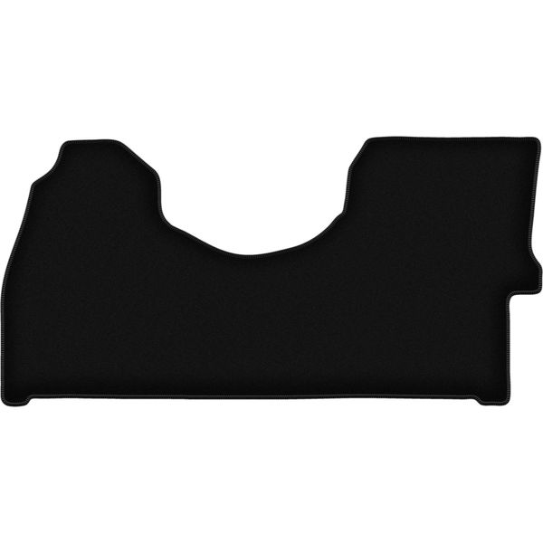Wielganizator Tappetini Anteriori In Velluto Per Mercedes Sprinter Ii (2006-2019, Furgone) Neri, Set 2 Pz, Con Fissaggi-image