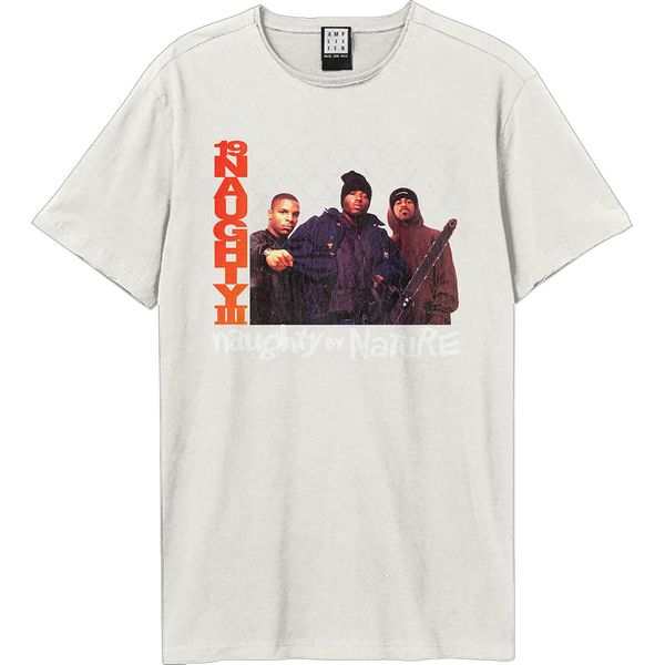 Amplified - Maglietta "Hip Hop Hooray"" Per Uomo/Donna Unisex GD2393 (Xl) (Bianco Sporco)"-image